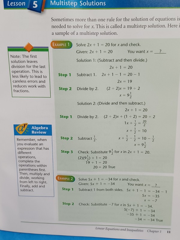 ALGEBRA 2 Student Textbook Hardcover By Ags ~ Very Good gallery