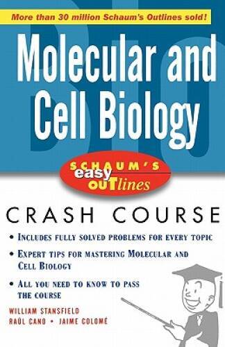 Schaums Easy Outline Molecular and Cell Biology – Paperback – VERY GOOD