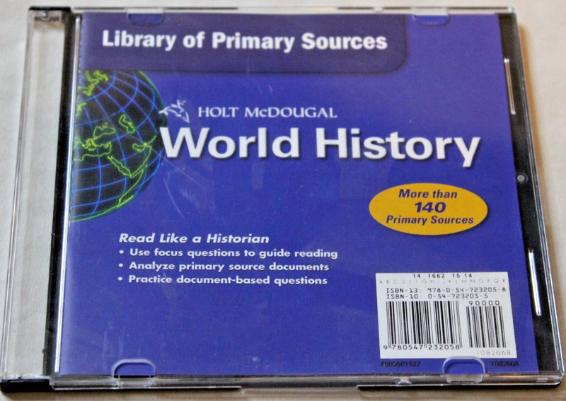 Holt McDougal Social Studies World History Chapter Resource Files Set gallery