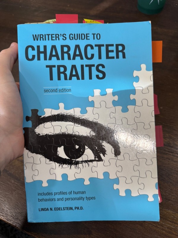 Writer’s Guide to Character Traits – Paperback By Edelstein, Dr. Linda – GOOD