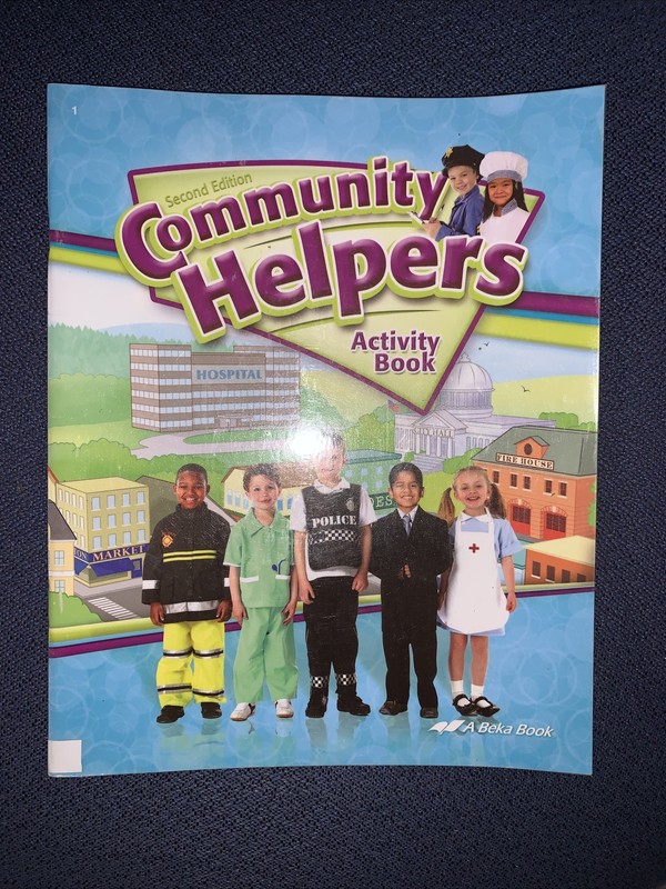 A Beka 1st Grade – Community Helpers Activity Book, Second Edition